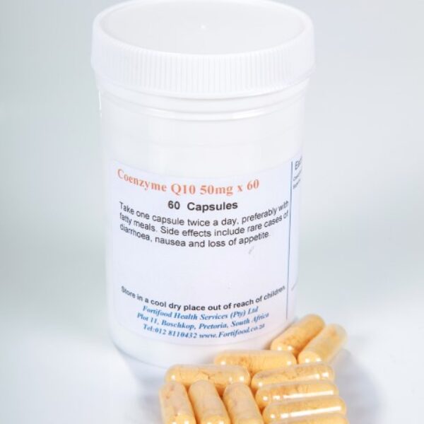 Coenzyme Q10 50mg x 60 Capsules