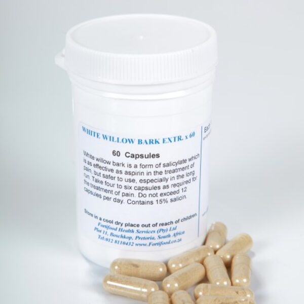 White Willow Bark Extract x 60 Capsules